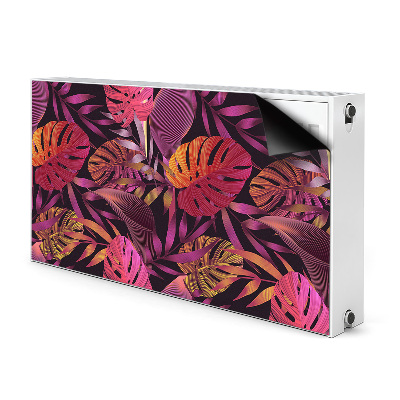 Magnetic radiator mat Purple jungle