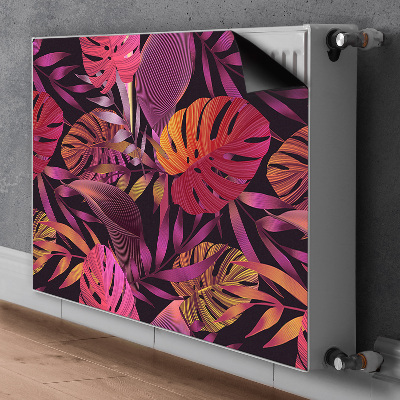 Magnetic radiator mat Purple jungle