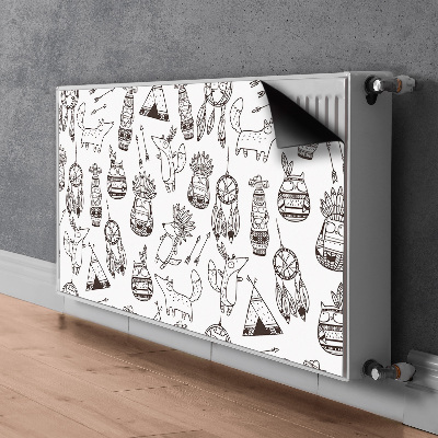 Decorative radiator cover Cartoon