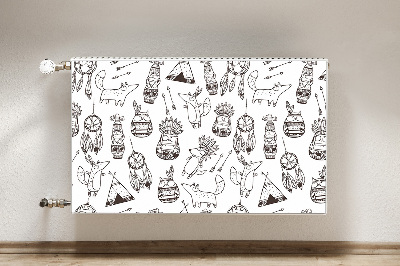 Decorative radiator cover Cartoon