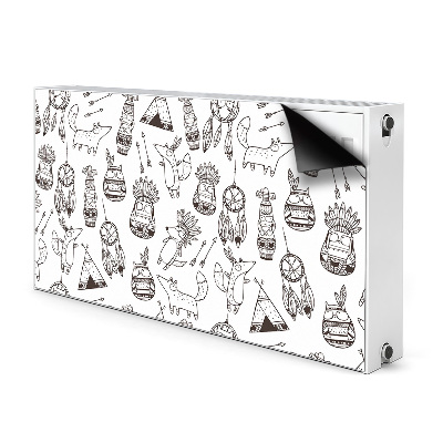 Decorative radiator cover Cartoon