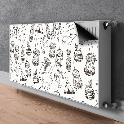 Decorative radiator cover Cartoon