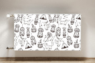 Decorative radiator cover Cartoon