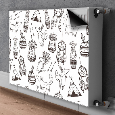 Decorative radiator cover Cartoon