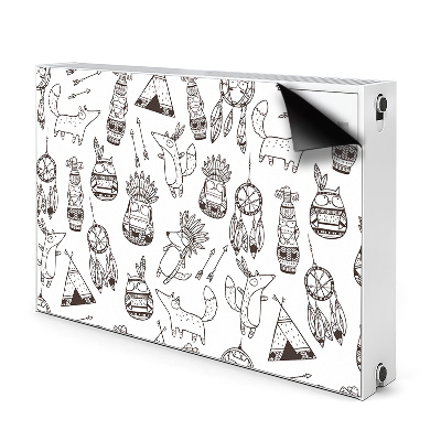 Decorative radiator cover Cartoon