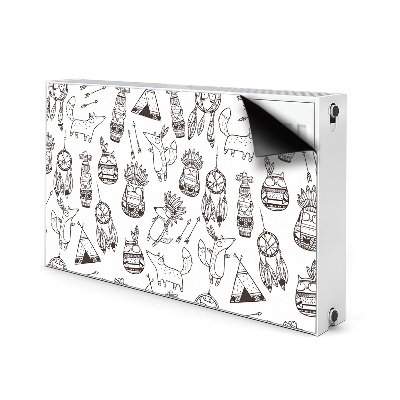 Decorative radiator cover Cartoon