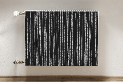 Radiator cover Black project