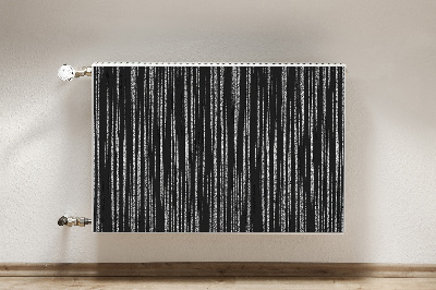 Radiator cover Black project