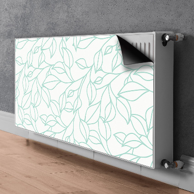 Magnetic radiator mat Drawn art