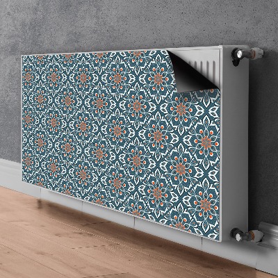 Magnetic radiator cover Mandala pattern