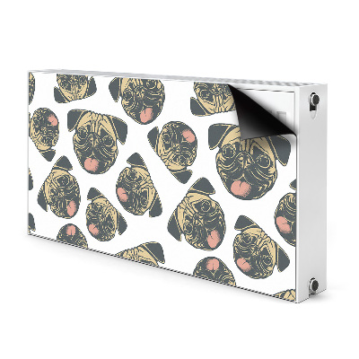 Magnetic radiator cover Pugs