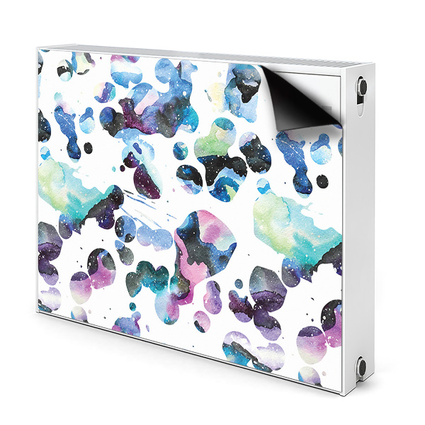 Magnetic radiator mat Galaxy