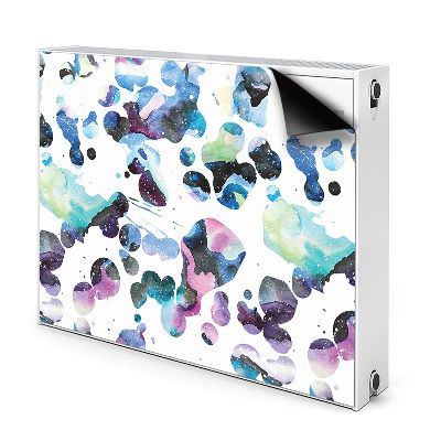 Magnetic radiator mat Galaxy