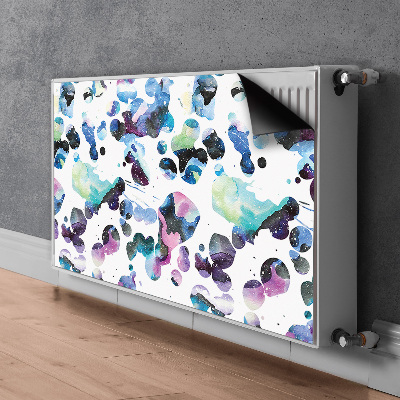 Magnetic radiator mat Galaxy