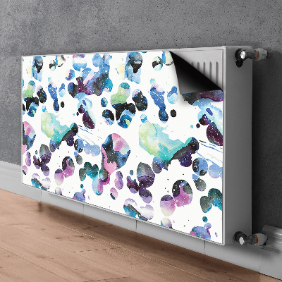 Magnetic radiator mat Galaxy