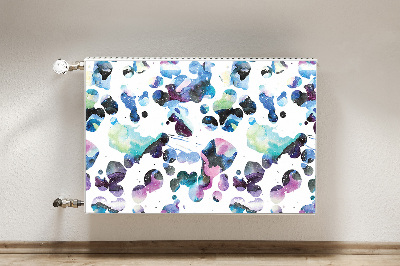 Magnetic radiator mat Galaxy