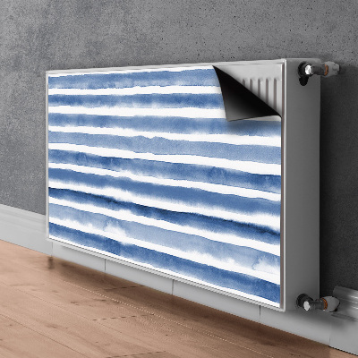 Radiator cover Watercolor belts