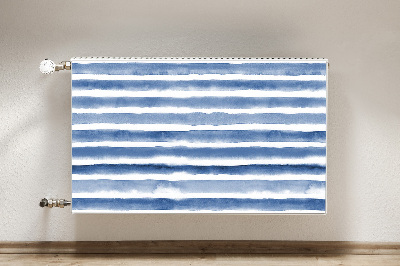 Radiator cover Watercolor belts