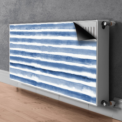 Radiator cover Watercolor belts