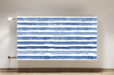 Radiator cover Watercolor belts