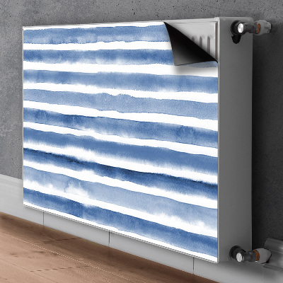 Radiator cover Watercolor belts