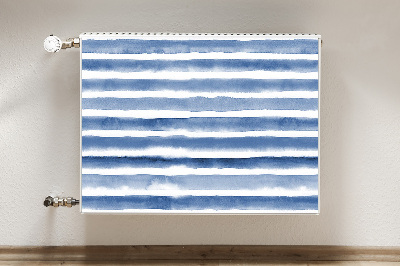 Radiator cover Watercolor belts