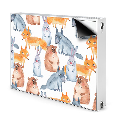 Magnetic radiator mat Animals