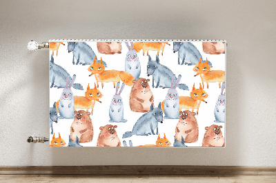 Magnetic radiator mat Animals