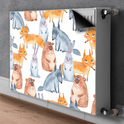 Magnetic radiator mat Animals