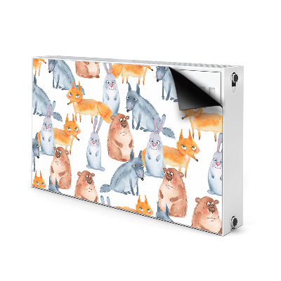 Magnetic radiator mat Animals