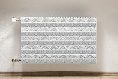 Decorative radiator cover Scandinavian style