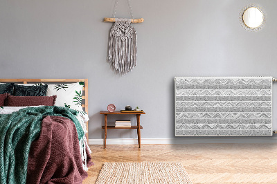 Decorative radiator cover Scandinavian style