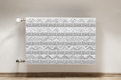 Decorative radiator cover Scandinavian style