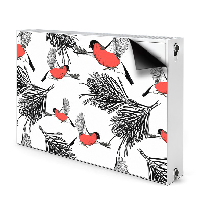 Magnetic radiator mat Gile and trees