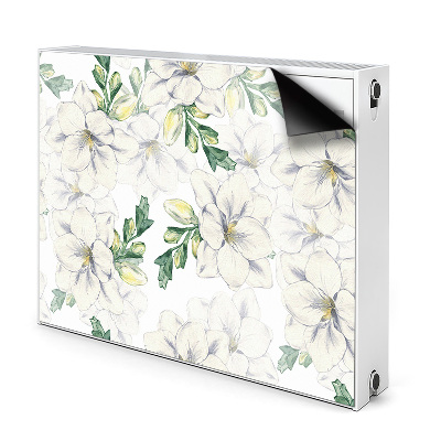 Magnetic radiator mat Flowers