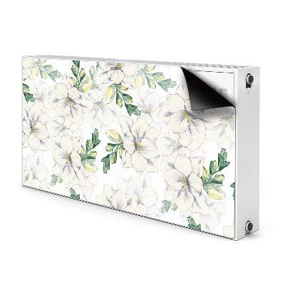 Magnetic radiator mat Flowers