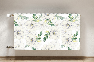 Magnetic radiator mat Flowers