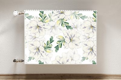 Magnetic radiator mat Flowers