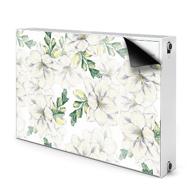 Magnetic radiator mat Flowers