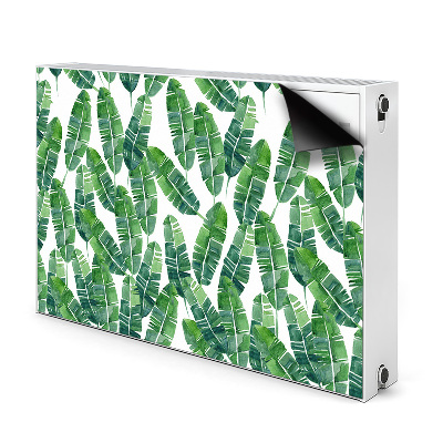 Magnetic radiator mat Exotic leaves