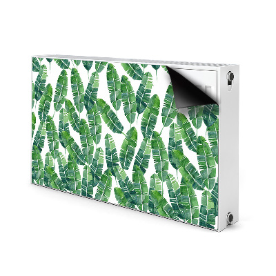 Magnetic radiator mat Exotic leaves