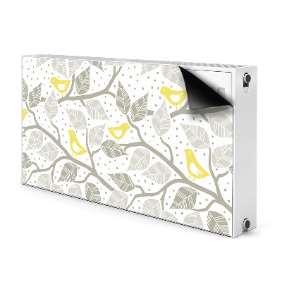 Decorative radiator mat Birds