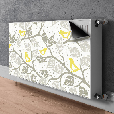 Decorative radiator mat Birds