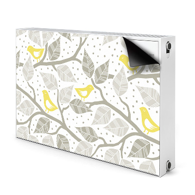 Decorative radiator mat Birds