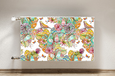 Magnetic radiator cover Mandala pattern