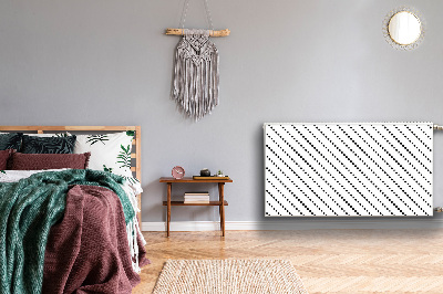 Decorative radiator cover Dots geometry