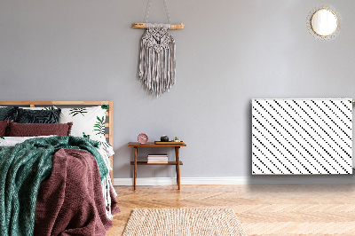 Decorative radiator cover Dots geometry