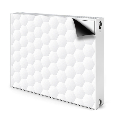 Decorative radiator mat Honeycomb