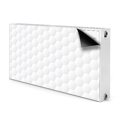 Decorative radiator mat Honeycomb