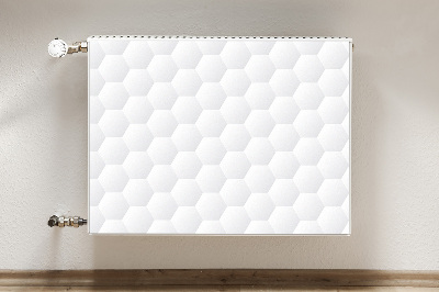 Decorative radiator mat Honeycomb